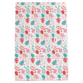 Happy Easter Decorated Eggs Bunny Ears Medium Cadeauzakje (Achterkant)