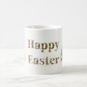Happy Easter Decoratieve tekst Easter Egg Koffiemok (Center)