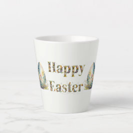 Happy Easter Decoratieve tekst Easter Egg Latte Mok