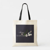 Happy Easter Design Canvas tas (Achterkant)