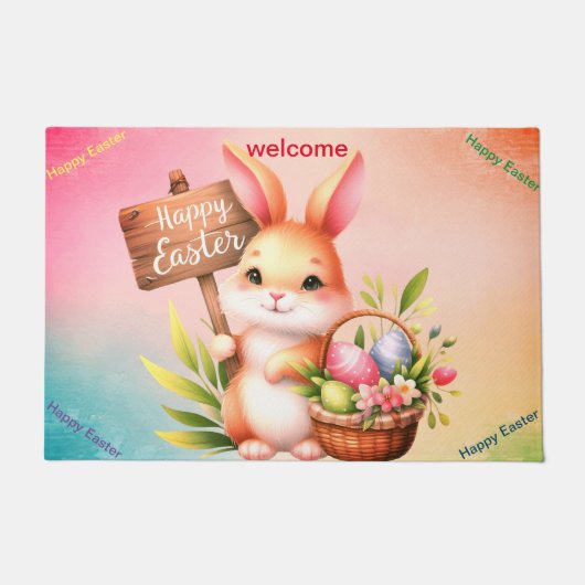 Happy Easter Deurmat (Voorkant)
