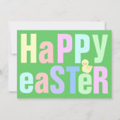 Happy Easter Dinner Uitnodiging (Voorkant)