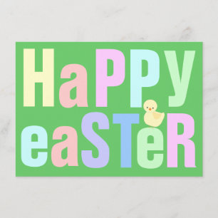 Happy Easter Dinner Uitnodiging