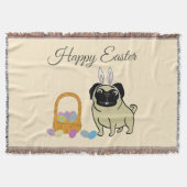 Happy Easter, dog Deken (Voorkant)