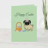 Happy Easter, dog Kaart (Voorkant)