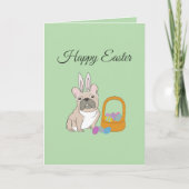 Happy Easter, dog Kaart (Voorkant)