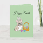 Happy Easter, dog Kaart (Voorkant)