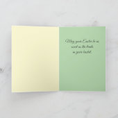 Happy Easter, dog Kaart (Binnen)