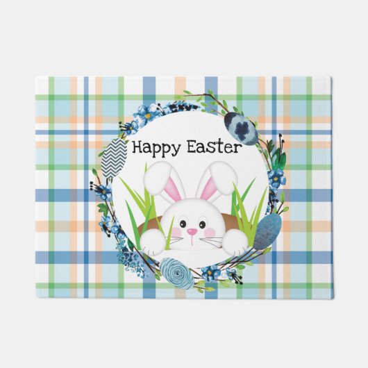 Happy Easter Doormat, Spring Decor Deurmat (Voorkant)