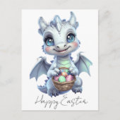 Happy Easter Dragon Postcard Briefkaart (Voorkant)