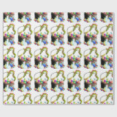 Happy Easter Dragons Cadeaupapier (Vlak)