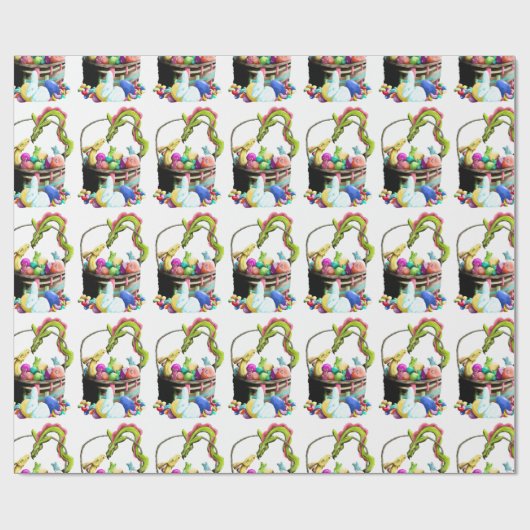 Happy Easter Dragons Cadeaupapier (Vlak)