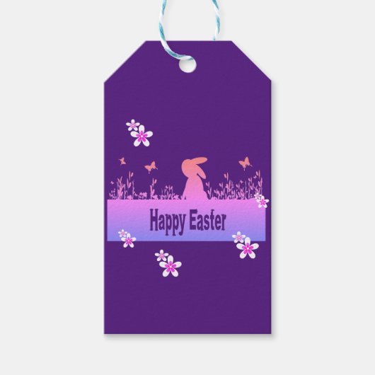 happy Easter,dreamy hare Cadeaulabel (Voorkant)