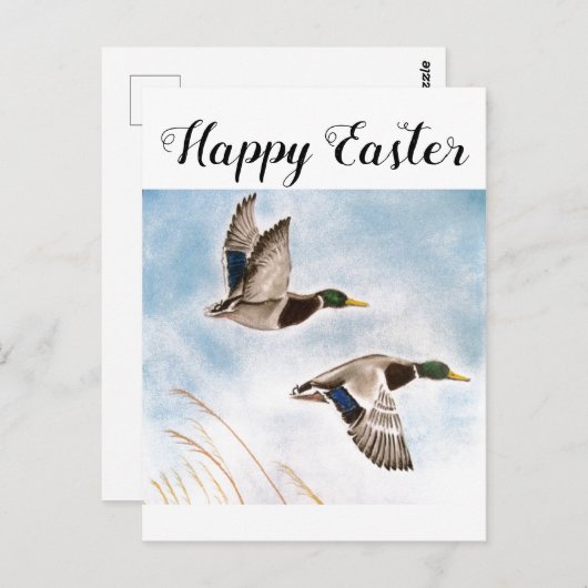 Happy Easter Duck Hunters Briefkaart (Voorkant / Achterkant)