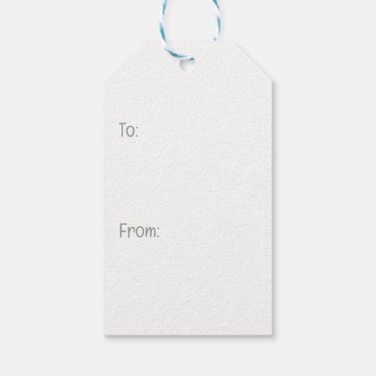 Happy Easter Duitse herdershonden Cadeaulabel (Achterkant)