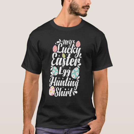Happy Easter Easter Egg Hunting 2 T-shirt (Voorkant)