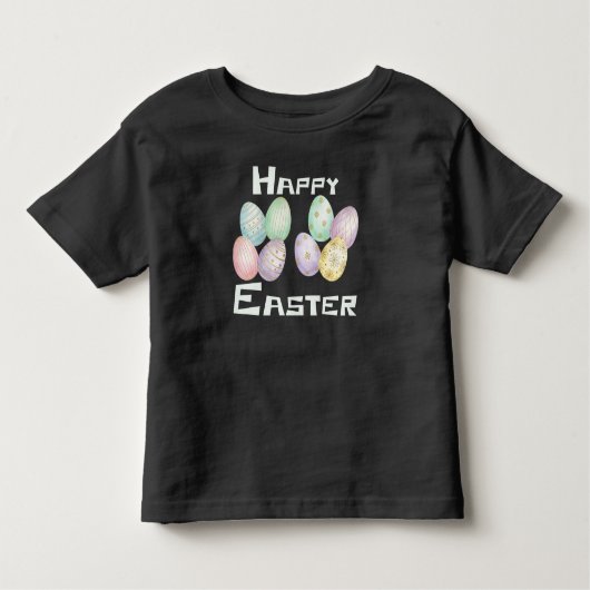 Happy Easter, Easter Eggs Hunt  Kinder Shirts (Voorkant)