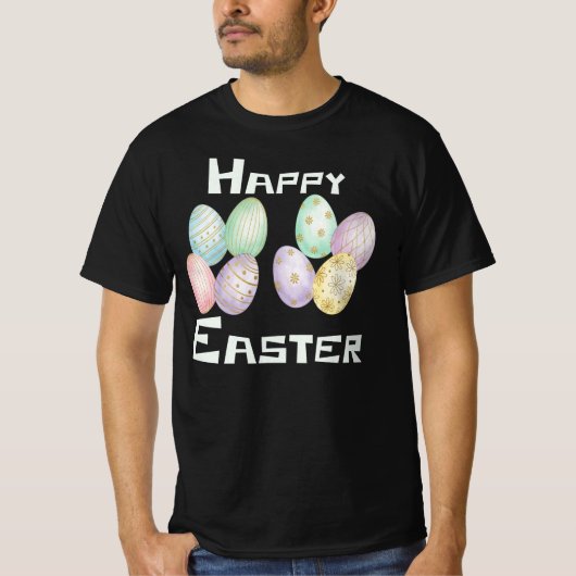 Happy Easter, Easter Eggs Hunt T-shirt (Voorkant)