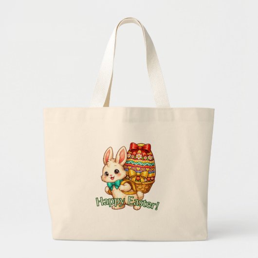 Happy Easter -Easter Tote Bag (Voorkant)
