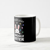 Happy Easter Egg Animal Bunny Easter Funny Gift Koffiemok (Voorkant rechts)