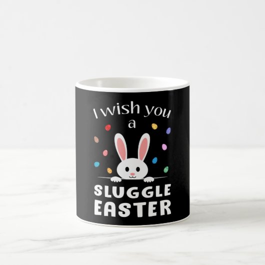 Happy Easter Egg Animal Bunny Easter Funny Gift Koffiemok (Center)