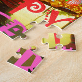 Happy Easter Egg Centerpiece voor de lente Legpuzzel (Zijkant)