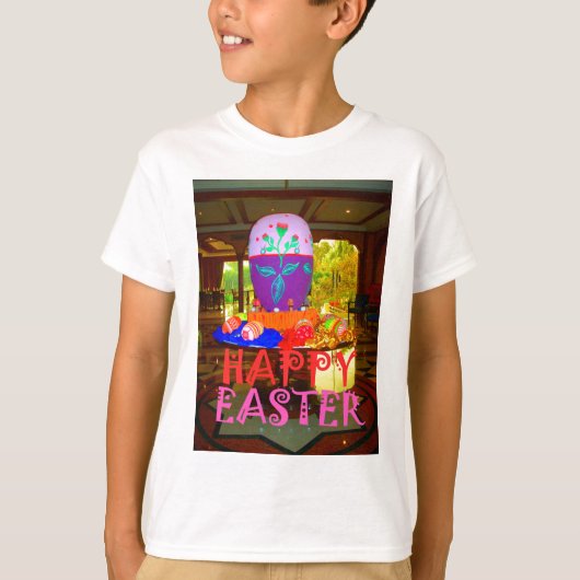 Happy Easter Egg Centerpiece voor de lente T-shirt (Voorkant)