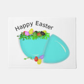 "HAPPY EASTER" EGG DEURMAT (Voorkant)