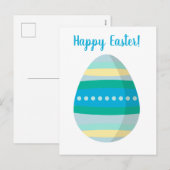  Happy Easter Egg Feestdagenkaart (Voorkant / Achterkant)