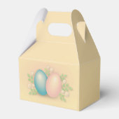 Happy Easter Egg & Flowers Bedankdoosjes (Achterkant)