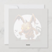 Happy easter egg hunbie Holiday Kaart (Achterkant)