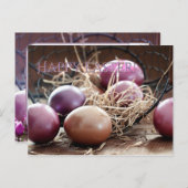 Happy Easter Egg Hunt Briefkaart (Voorkant / Achterkant)