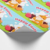 Happy Easter Egg Hunt Cadeaupapier (Hoek)
