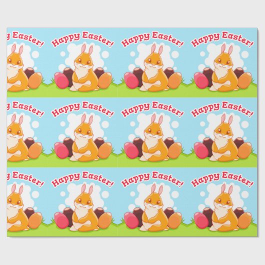 Happy Easter Egg Hunt Cadeaupapier (Vlak)