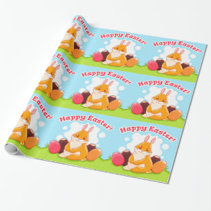 Happy Easter Egg Hunt Cadeaupapier