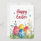 Happy Easter Egg Hunt Feestdagenkaart (Voorkant)