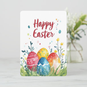 Happy Easter Egg Hunt Feestdagenkaart