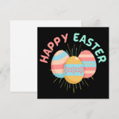 Happy Easter Egg Hunt Feestdagenkaart (Voorkant / Achterkant)