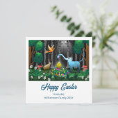 Happy Easter Egg Hunt Feestdagenkaart (Staand voorkant)