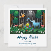 Happy Easter Egg Hunt Feestdagenkaart (Voorkant)