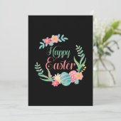 Happy Easter Egg Hunt Festival Holiday Gift Kaart (Staand voorkant)