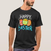 Happy Easter Egg Hunt Funny Easter Christelijk T-s T-shirt (Voorkant)