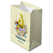 Happy Easter Egg Hunt Medium Cadeauzakje (Voorkant Gekanteld)