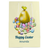 Happy Easter Egg Hunt Medium Cadeauzakje (Achterkant)
