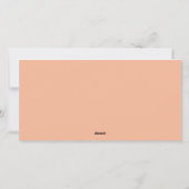 Happy Easter Egg Paasfoto Feestdagenkaart (Achterkant)