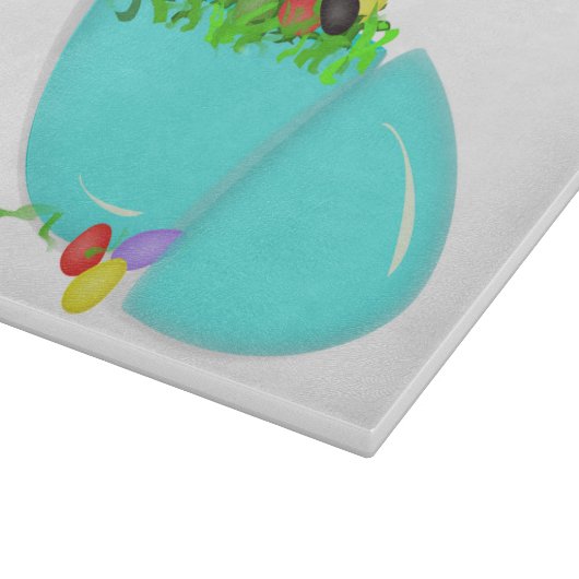 "HAPPY EASTER" EGG SNIJPLANK (Hoek)