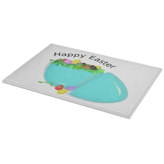 "HAPPY EASTER" EGG SNIJPLANK (Hoek)