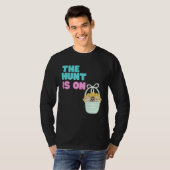 Happy Easter Egg Time To Hunt Cute Bunny Ears Sist T-shirt (Voorkant volledig)