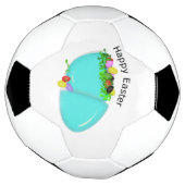 "HAPPY EASTER" EGG VOETBAL (Gedraaid)