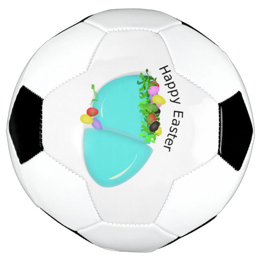 "HAPPY EASTER" EGG VOETBAL (Gedraaid)